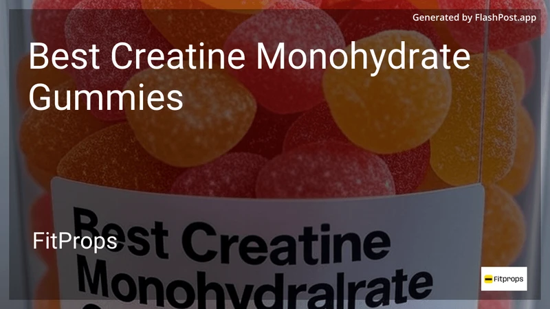 6 Best Creatine Monohydrate Gummies in 2026 preview