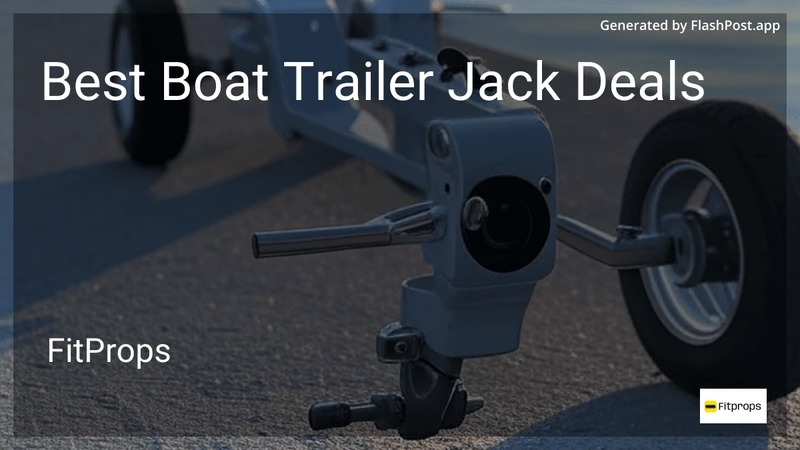 7 Best Boat Trailer Jack Deals in 2026 preview