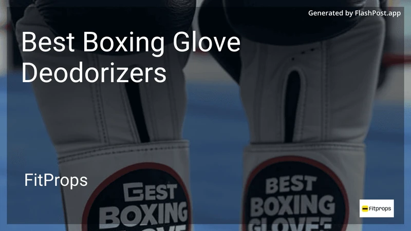 10 Best Boxing Glove Deodorizers in 2026 preview