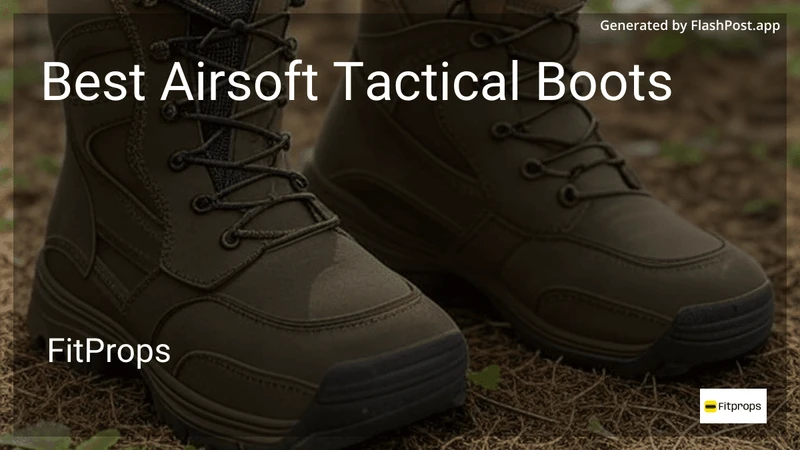 9 Best Airsoft Tactical Boots in 2026 preview