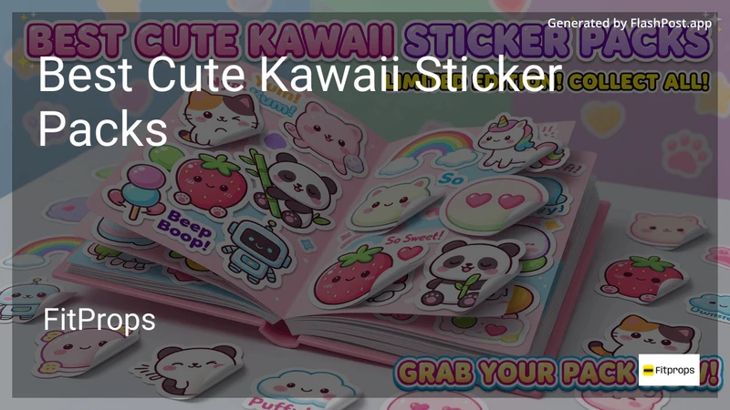 6 Best Cute Kawaii Sticker Packs in 2026 preview