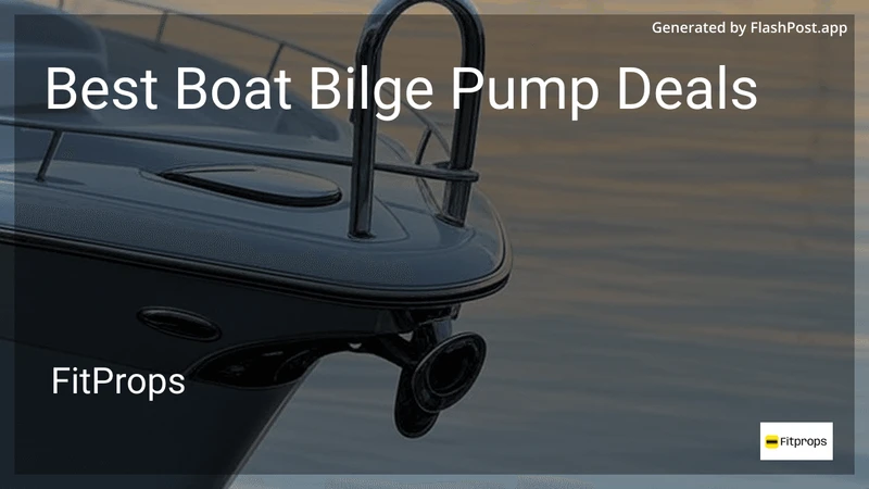 10 Best Boat Bilge Pump Deals in 2026 preview