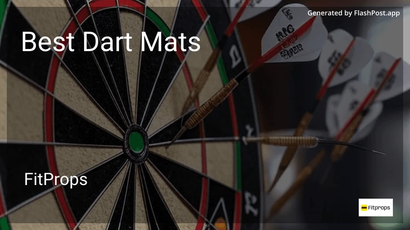 9 Best Dart Mats in 2026 preview