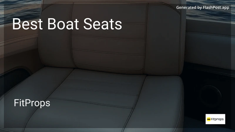 6 Best Boat Seats in 2026 preview