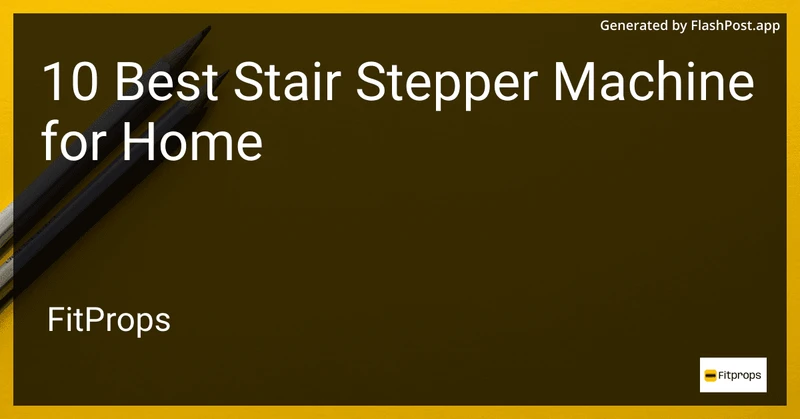 10 Best Stair Stepper Machine for Home in 2026 preview