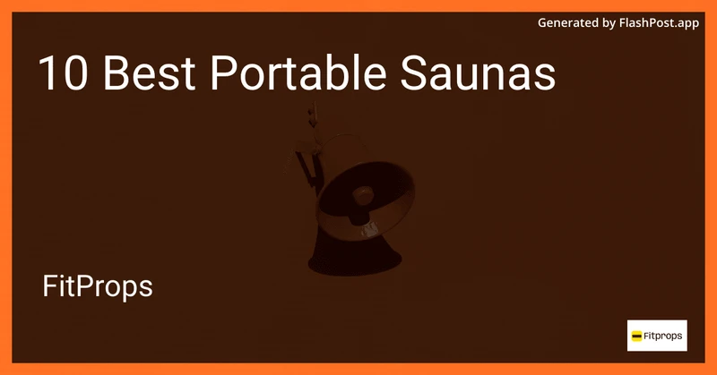 10 Best Portable Saunas in 2026 preview