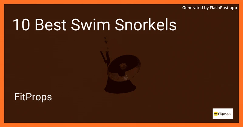 10 Best Swim Snorkels in 2026 preview