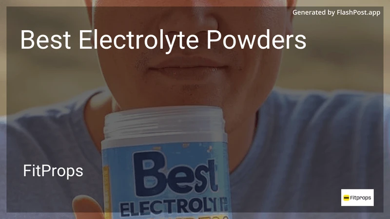 7 Best Electrolyte Powders in 2026 preview