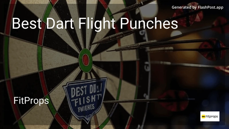 7 Best Dart Flight Punches in 2026 preview