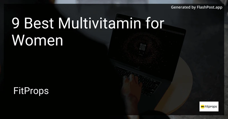 8 Best Multivitamin for Women in 2026 preview