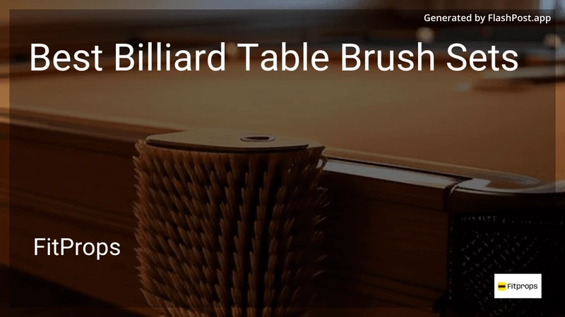 8 Best Billiard Table Brush Sets in 2026 preview