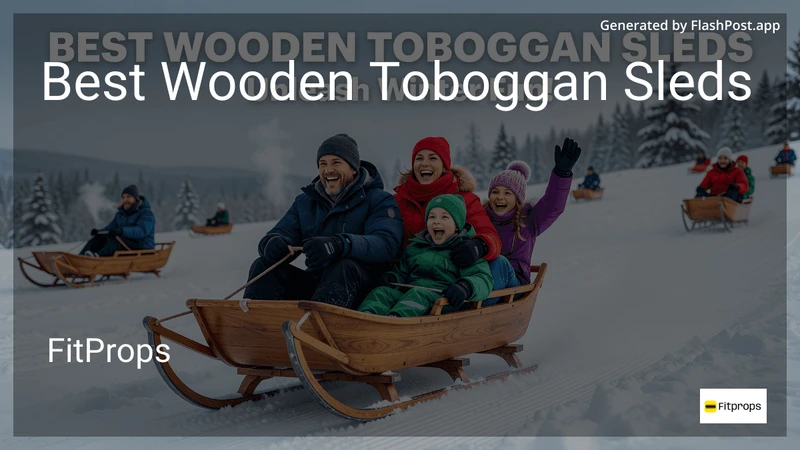 10 Best Wooden Toboggan Sleds in 2026 preview