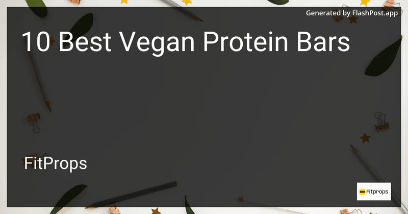 10 Best Vegan Protein Bars in 2026 preview