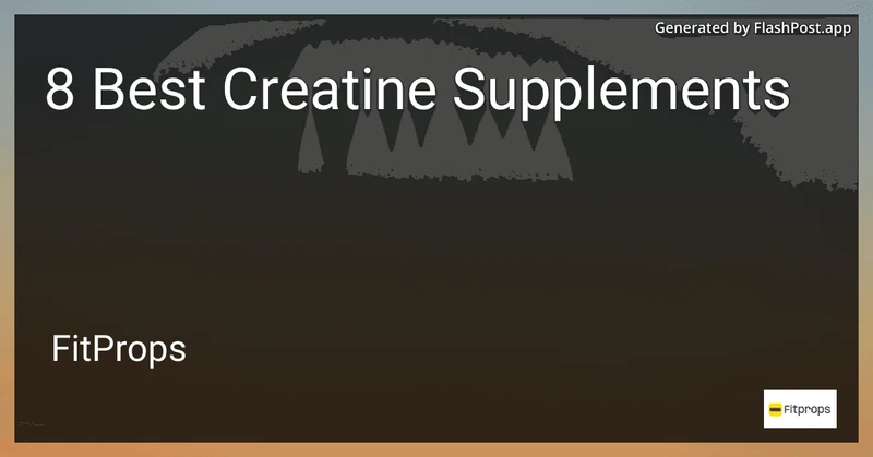 8 Best Creatine Supplements in 2026 preview