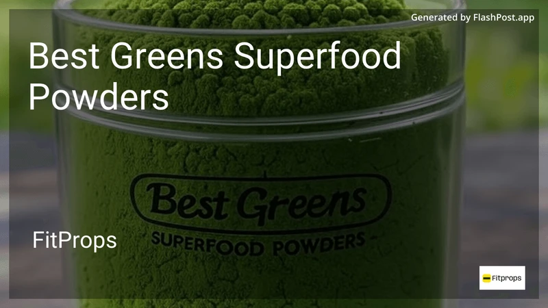 10 Best Greens Superfood Powders in 2026 preview