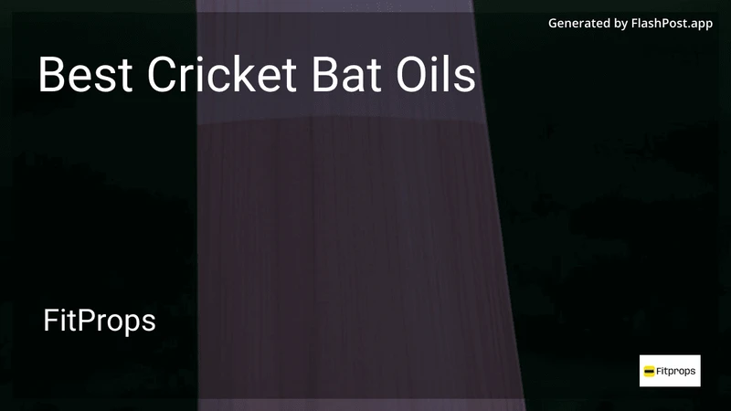 6 Best Cricket Bat Oils in 2026 preview