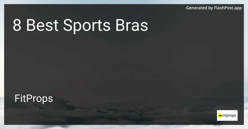 8 Best Sports Bras in 2026 preview