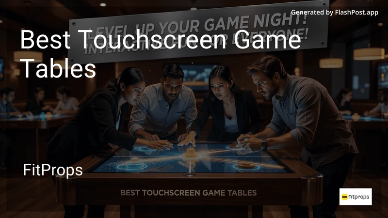 8 Best Touchscreen Game Tables in 2026 preview