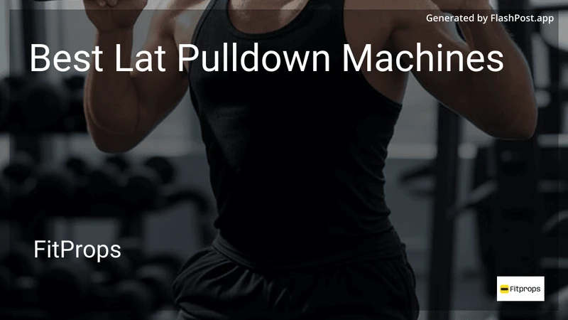 6 Best Lat Pulldown Machines in 2026 preview