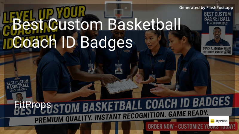 9 Best Custom Basketball Coach ID Badges in 2026 preview