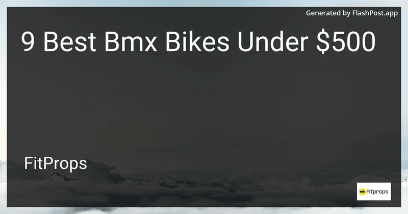 9 Best Bmx Bikes Under $500 in 2026 preview