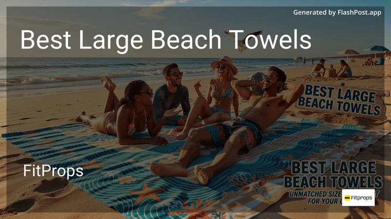 6 Best Large Beach Towels in 2026 preview