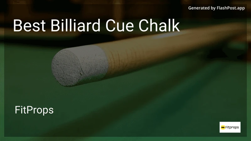 8 Best Billiard Cue Chalk in 2026 preview