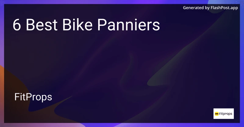 6 Best Bike Panniers in 2026 preview