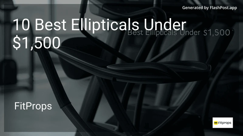 10 Best Ellipticals Under $1,500 in 2026 preview