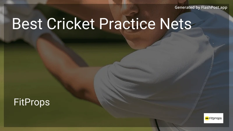 8 Best Cricket Practice Nets in 2026 preview