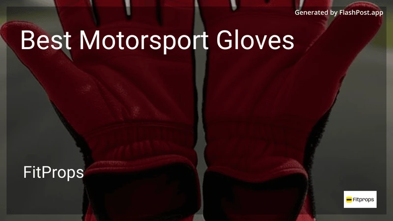 8 Best Motorsport Gloves in 2026 preview