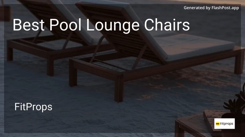 9 Best Pool Lounge Chairs in 2026 preview