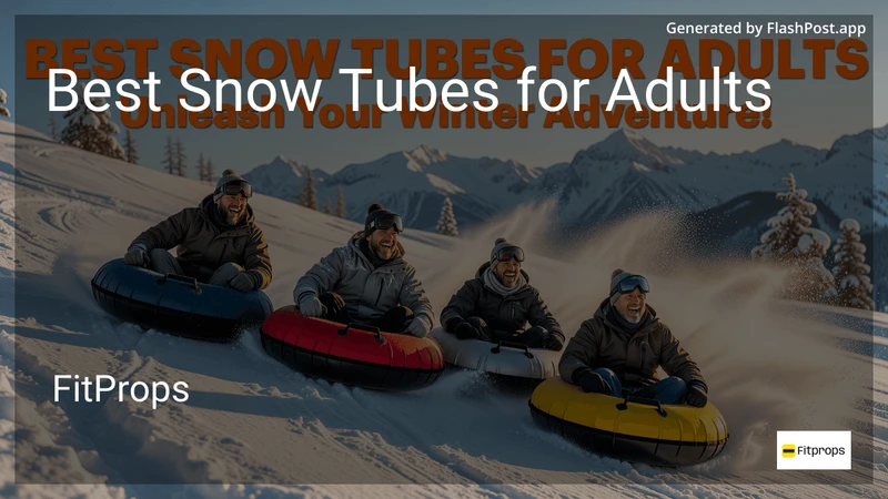 8 Best Snow Tubes for Adults in 2026 preview