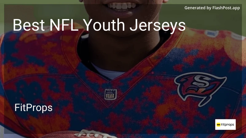 6 Best NFL Youth Jerseys in 2026 preview
