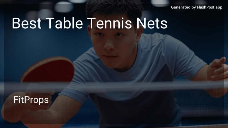 6 Best Table Tennis Nets in 2026 preview