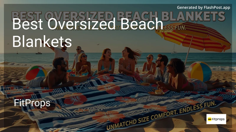 6 Best Oversized Beach Blankets in 2026 preview