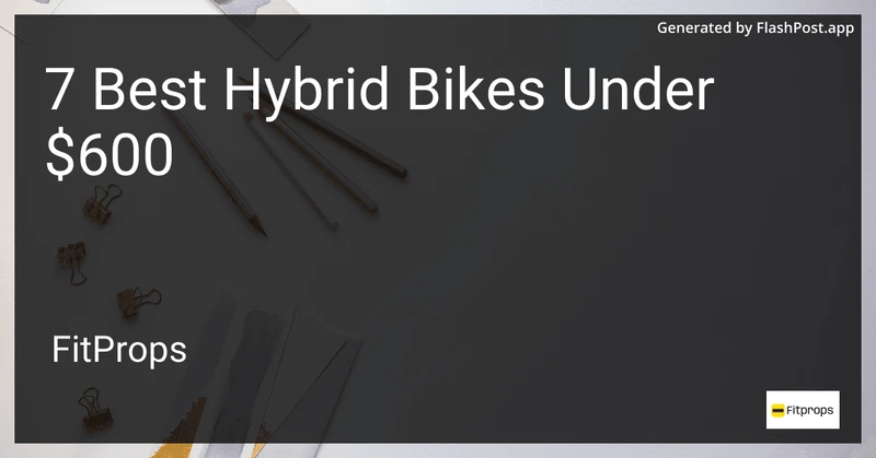 7 Best Hybrid Bikes Under $600 in 2026 preview