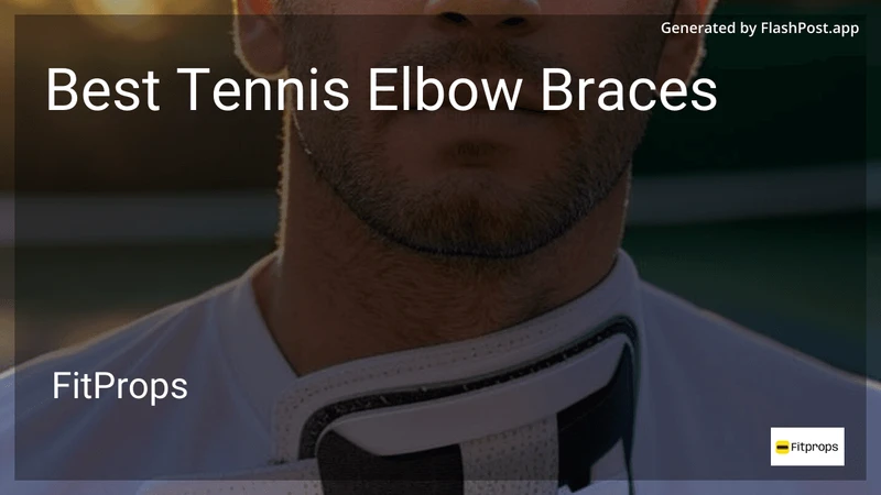 6 Best Tennis Elbow Braces in 2026 preview
