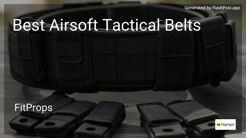 6 Best Airsoft Tactical Belts in 2026 preview