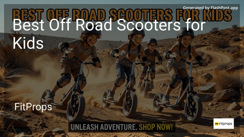 8 Best Off Road Scooters for Kids in 2026 preview