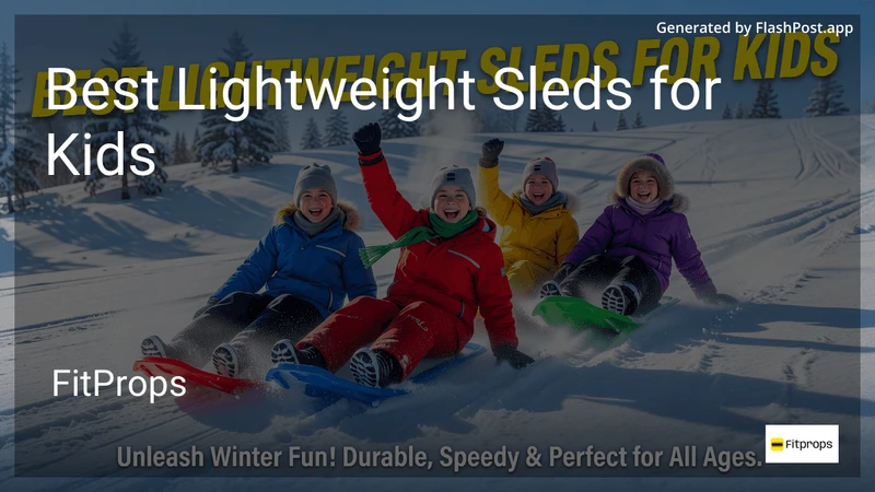 6 Best Lightweight Sleds for Kids in 2026 preview